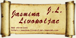 Jasmina Livopoljac vizit kartica